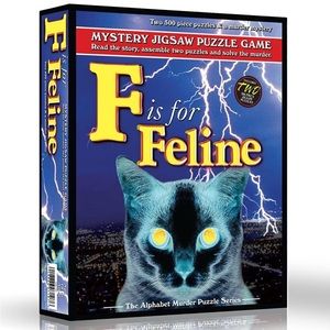 F is For Feline - Murder mystery Puzzle